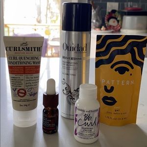 Curly Hair Care Samples